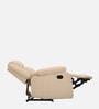 Avalon Fabric Manual 1 Seater Recliner In Beige Colour
