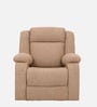 Avalon Fabric Manual 1 Seater Recliner In Brown Colour