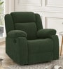 Avalon Fabric Manual 1 Seater Recliner In Sap Green Colour