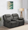 Avalon Fabric Manual 2 Seater Recliner In Grey Colour