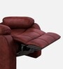 Avalon Fabric Manual 1 Seater Recliner In Crimson Red Colour