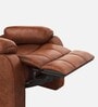 Avalon Fabric Manual 1 Seater Recliner In Desert Orange Colour