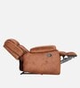 Avalon Fabric Manual 1 Seater Recliner In Desert Orange Colour