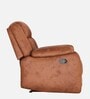 Avalon Fabric Manual 1 Seater Recliner In Desert Orange Colour