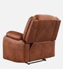 Avalon Fabric Manual 1 Seater Recliner In Desert Orange Colour