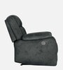 Avalon Fabric Manual 1 Seater Recliner In Midnight Blue Colour