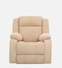 Avalon Fabric Motorized 1 Seater Recliner In Beige Colour