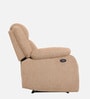 Avalon Fabric Motorized 1 Seater Recliner In Brown Colour