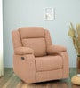 Avalon Fabric Motorized 1 Seater Recliner In Brown Colour