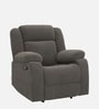 Avalon Fabric Motorized 1 Seater Recliner In Grey Colour