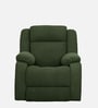 Avalon Fabric Motorized 1 Seater Recliner In Sap Green Colour