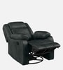 Avalon RRR Fabric 1 Seater Manual Recliner In Midnight Blue Colour With Rocker & Swivel