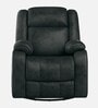 Avalon RRR Fabric 1 Seater Manual Recliner In Midnight Blue Colour With Rocker & Swivel