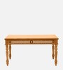 Avantika Sheesham Wood 6 Seater Dining Table In Scratch Resistant Rustic Teak Finish