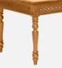 Avantika Sheesham Wood 6 Seater Dining Table In Scratch Resistant Rustic Teak Finish
