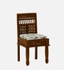 Avantika Sheesham Wood Dining Chair In Scratch Resistant Provincial Teak Finish (Set Of 2)