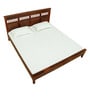 Avantika Sheesham Wood King Size Bed In Honey Oak Finish