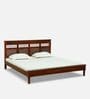 Avantika Sheesham Wood King Size Bed In Honey Oak Finish