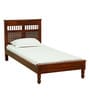 Avantika Sheesham Wood Single Bed In Honey Oak Finish