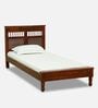 Avantika Sheesham Wood Single Bed In Honey Oak Finish