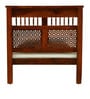 Avantika Sheesham Wood Single Bed In Honey Oak Finish