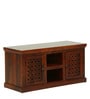 Avantika Sheesham Wood TV Console for TVs up to 40" In Honey Oak Finish