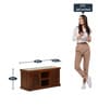 Avantika Sheesham Wood TV Console for TVs up to 40" In Honey Oak Finish