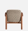 Aveeron Wood Lounge Chair In Green Colour