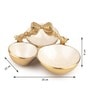 Gold Aluminium Avelion Ivory Pearl Platter