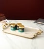 Ivory Aluminium Avelion Ivory Pearl Small Tray
