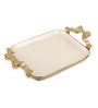 Ivory Aluminium Avelion Ivory Pearl Small Tray