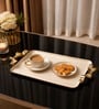 Ivory Aluminium Avelion Ivory Pearl Small Tray