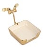 Gold Aluminium Avelion Ivory Pearl Tissue Holder