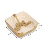 Gold Aluminium Avelion Ivory Pearl Tissue Holder