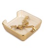 Gold Aluminium Avelion Ivory Pearl Tissue Holder