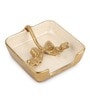 Gold Aluminium Avelion Ivory Pearl Tissue Holder