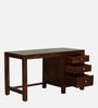 Avellino Sheesham Wood Writing Table in Scratch Resistant Honey Oak Finish