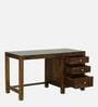 Avellino Sheesham Wood Writing Table in Scratch Resistant Provincial Teak Finish
