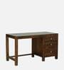Avellino Sheesham Wood Writing Table in Scratch Resistant Provincial Teak Finish