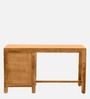 Avellino Sheesham Wood Writing Table in Scratch Resistant Rustic Teak Finish
