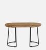 Aversa Metal Coffee Table In Natural Finish