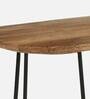 Aversa Metal Coffee Table In Natural Finish