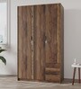Avery 3 Door Wardrobe With Drawer in Modi Wenge Finish