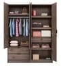 Avery 4 Door Wardrobe in Modi Wenge Finish