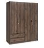 Avery 4 Door Wardrobe in Modi Wenge Finish