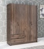 Avery 4 Door Wardrobe in Modi Wenge Finish
