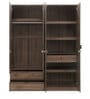 Avery 4 Door Wardrobe in Modi Wenge Finish