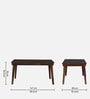 Avian Sheesham Wood 4 Seater Dining Set With Bench in Provincial Teak Finish Avian Sheesham Wood 4 Seater Dining Set With Bench in Provincial Teak Finish