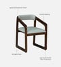 Avian Sheesham Wood 6 Seater Dining Set in Provincial Teak Finish Avian Sheesham Wood 6 Seater Dining Set in Provincial Teak Finish