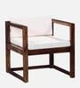 Avian Sheesham Wood Arm Chair In Provincial Teak Finish